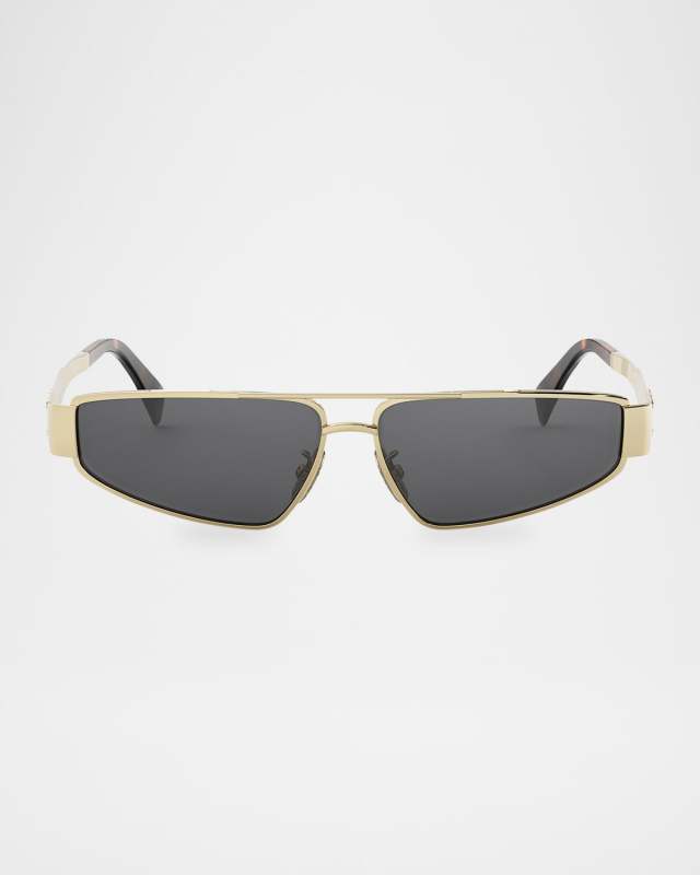 Triomphe Metal Cat Eye Sunglasses